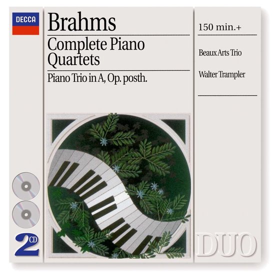 Walter Trampler Beaux Arts Trio - Brahms: Complete Piano Quartets (2 CD) (Complete)