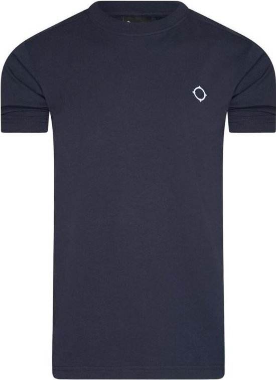 Ma.Strum Icon T-shirt Blauw  Heren maat S