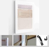 Set of Abstract Hand Painted Illustrations for Wall Decoration, Postcard, Social Media Banner, Brochure Cover Design Background - Modern Art Canvas - Vertical - 1864275469 - 40-30