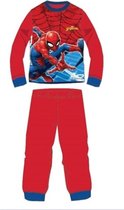 Spiderman pyjama - rood - maat 98