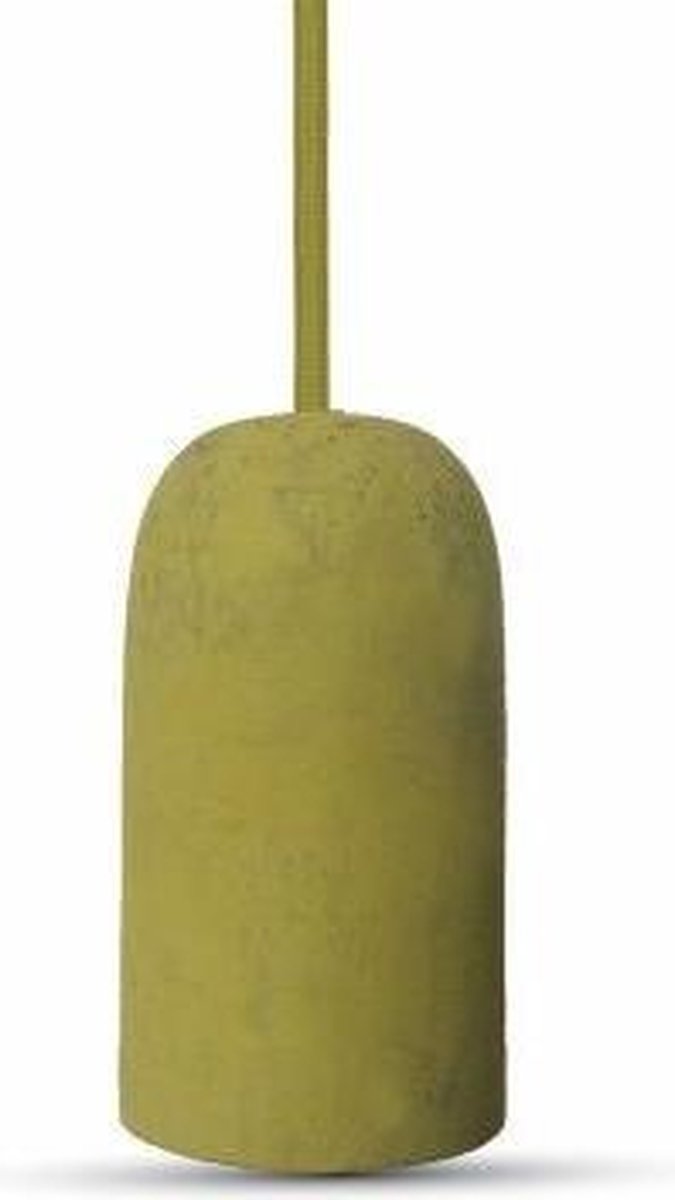 VT-7668 CONCRETE PENDANT LIGHT-YELLOW