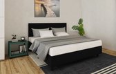 Boxspring Montreal - Inclusief koudschuimmatras - Zwart - 160x200 cm