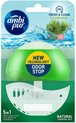 12x Ambi Pur Toiletblok Starterkit 5in1 Tea Tree & Pine