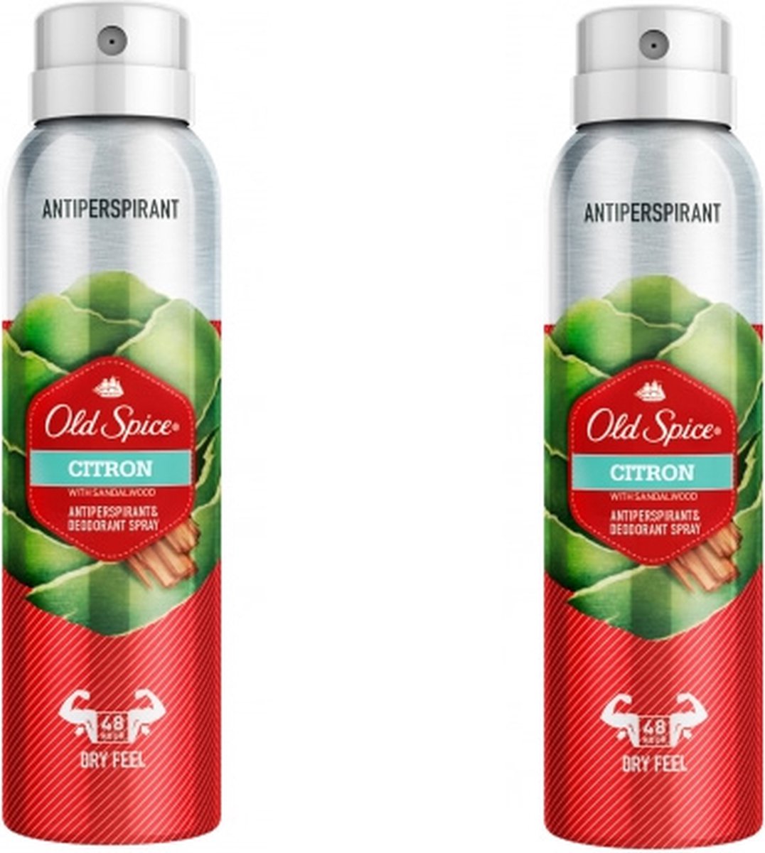 Goedkoopste Old Spice Citron Deodorant Spray 150ml Set 2 Pieces 2019