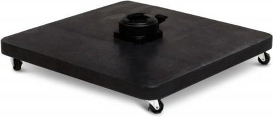 Platinum Challenger T2 Zweefparasol SET 3x3 Antraciet met 90KG VOET OP WIELEN en AFDEKHOES