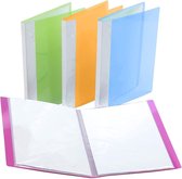 PresentatieMap - Zinaps Display Book Presentation Folder 4 Packs A4 30 Zakken met zachte envelop voor presentaties, archivering, opslag, interviews en CVS (WK 02131)
