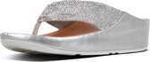FitFlop™ Twiss™ Crystal Toe Post Silver - Maat 36