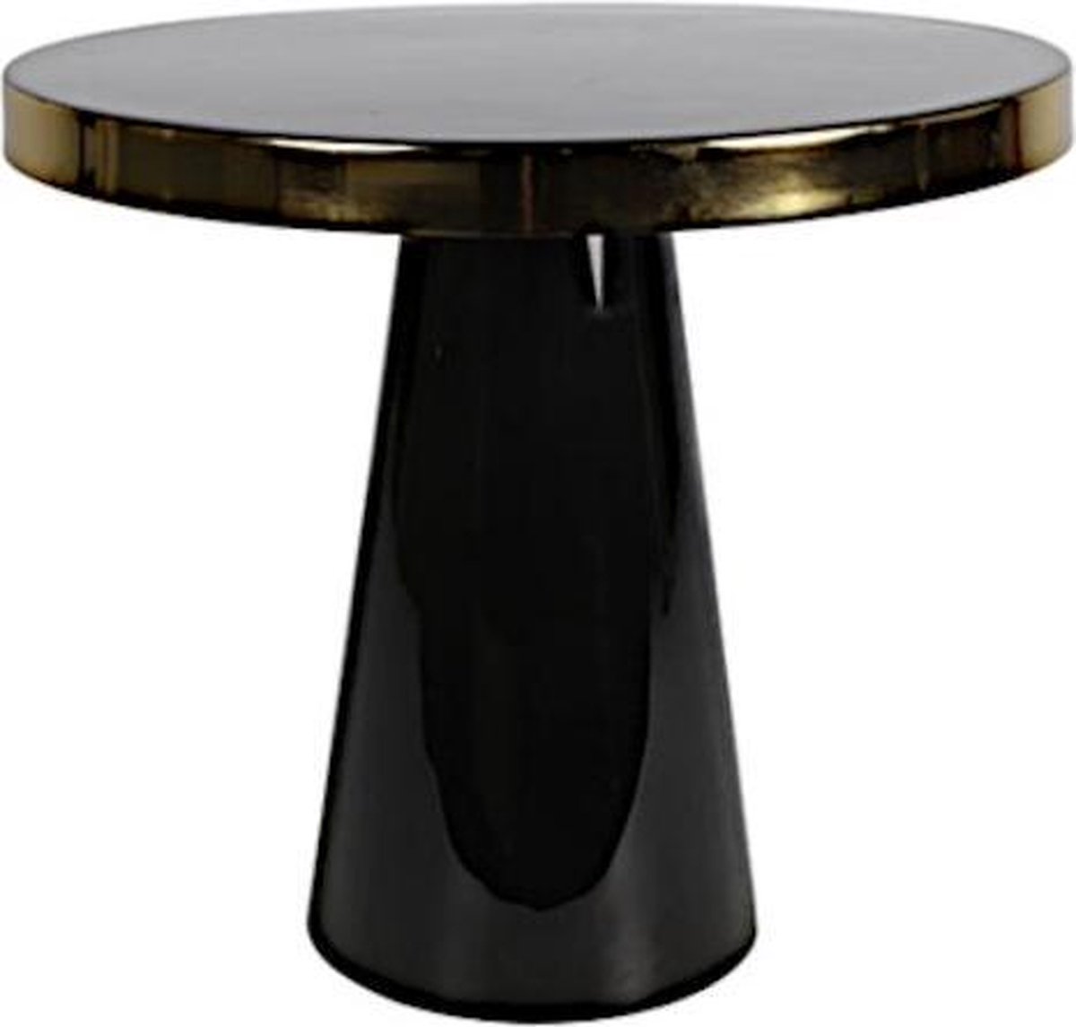 Countryfield Bijzettafel Ramah 41 cm zwart