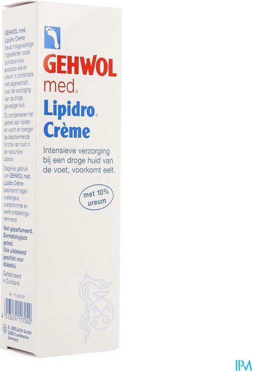 Gehwol Lipidro-Crème - Breng de zeer droge huid weer in balans van vet en vocht... | bol.com