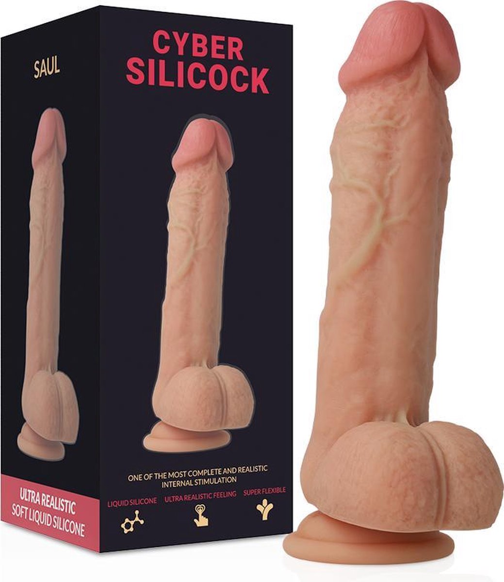 Goedkoopste CYBER SILICOCK | Cyber Silicock Saul Ultra Realistic Soft Liquid Silicone 21cm