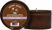 Hemp Seed Massage kaars - Lavendel