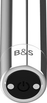 BLACK and SILVER | Black and silver Bullet Vibrating Kailan 2 Silver