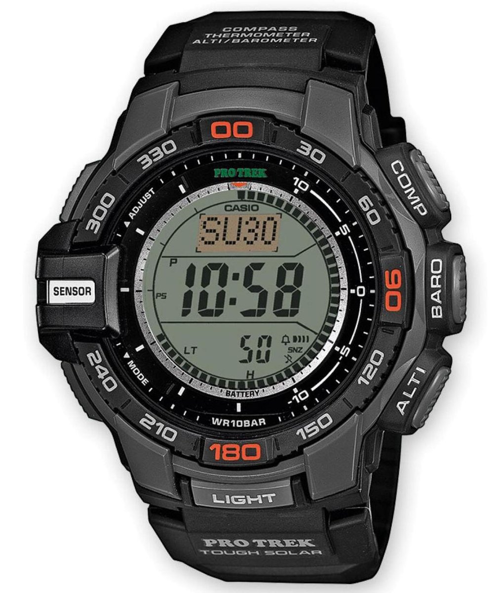 Casio Pro Trek PRG-270-1ER Herenhorloge 52,4 mm - Zwart