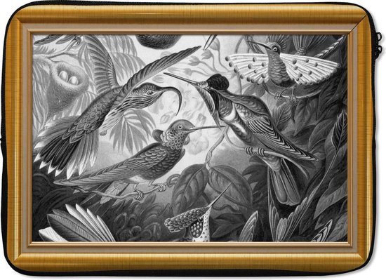 Housse pour ordinateur portable 13 pouces - Maîtres anciens - Oeuvre - Cadre - Or - Housse pour ordinateur portable