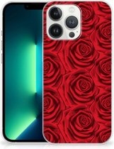 GSM Hoesje iPhone 13 Pro Max TPU Bumper Red Roses