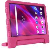 Cazy Lenovo Tab K10 Kinderhoes - Draagbare tablethoes voor kinderen – Roze