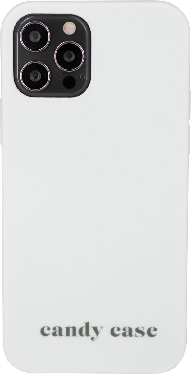 Candy basic white iPhone hoesje - iPhone 11 Pro / iPhone XS / iPhone X