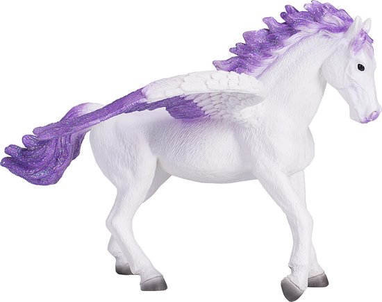 MOJO Pegasus Arcobaleno, Statuetta Fantasy Mitologica Dipinta A Mano, Collezionabile E Educativa - 3