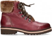 Van Dalen  - Veterboot Leer - Womens - Red - 37