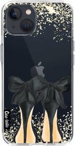 Casetastic Apple iPhone 13 Hoesje - Softcover Hoesje met Design - Sparkling Shoes Print