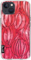 Casetastic Apple iPhone 13 Hoesje - Softcover Hoesje met Design - Red Lanterns Print
