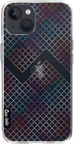 Casetastic Apple iPhone 13 Hoesje - Softcover Hoesje met Design - Rainbow Squares Print