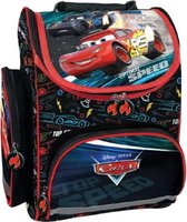 rugzak Cars junior 15 liter 35 cm polyester zwart/rood