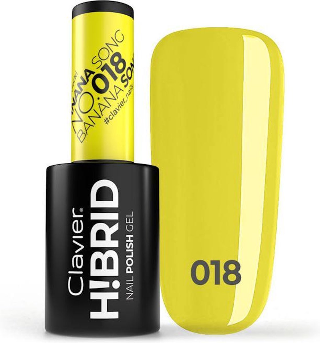 Clavier UV/LED Gellak H!BRID - 018 Banana Song