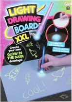 glow in the dark tekenbord XXL 2-delig