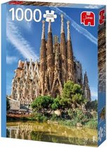 legpuzzel Sagrada Familia View Barcelona 1000 stukjes