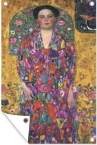 Posters de jardin extérieur Portrait d'Eugenia Primavesi - Gustav Klimt - 60x90 cm - Toile de jardin - Affiche extérieure