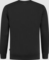 Purewhite -  Heren Regular Fit    Sweater  - Zwart - Maat S