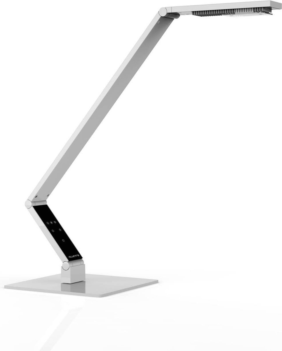 Luctra Table Linear Base LED-bureaulamp, biologisch effectief licht, dimbaar, 920123, aluminium