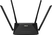 ASUS RT-AX53U - Draadloze Router - WiFi 6 - AX - Zwart