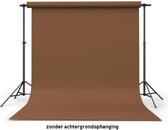 Calumet 1,35x11m  #20  Peat Brown achtergrondpapier Bruin