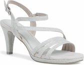 Marco Tozzi Dames Sandaaltje 2-2-28310-26 237 grijs F-breedte Maat: 37 EU