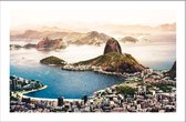 Walljar - Rio de Janeiro - Muurdecoratie - Poster