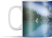 Mok - Mist bij het meer Lago di Braies in Italië - 350 ml - Beker