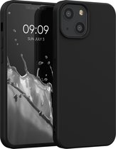 kwmobile telefoonhoesje geschikt voor Apple iPhone 13 mini - Hoesje voor smartphone - Back cover in mat zwart