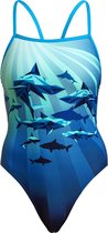 Shark Bay Single strap one piece - Dames | Funkita