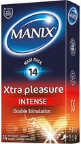 Condooms Manix Xtra Pleasure Nee 18,5 cm (14 uds)
