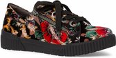 Jana Dames Sneaker 8-8-23700-25 078 zwart H-breedte Maat: 37 EU