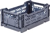AyKasa Folding Crate Mini Box - Cobalt Blue