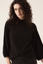 Garcia Blouse Blouse I10007 Black 60 Dames Maat - M