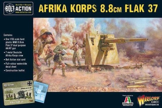 Thumbnail van een extra afbeelding van het spel Afrika Korps 8.8cm Flak 37