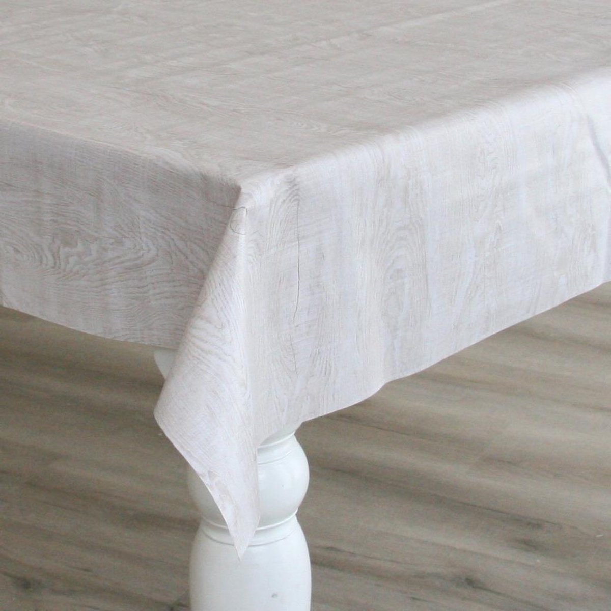 Tafelzeil/tafelkleed hout look 140 x 250 cm - Tuintafelkleed