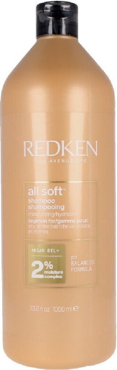 Vochtinbrengende Shampoo All Soft Redken (1000 ml)