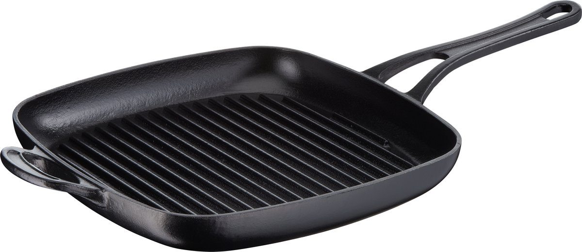 Tefal Jamie Oliver gietijzeren grillpan - 25x25 cm
