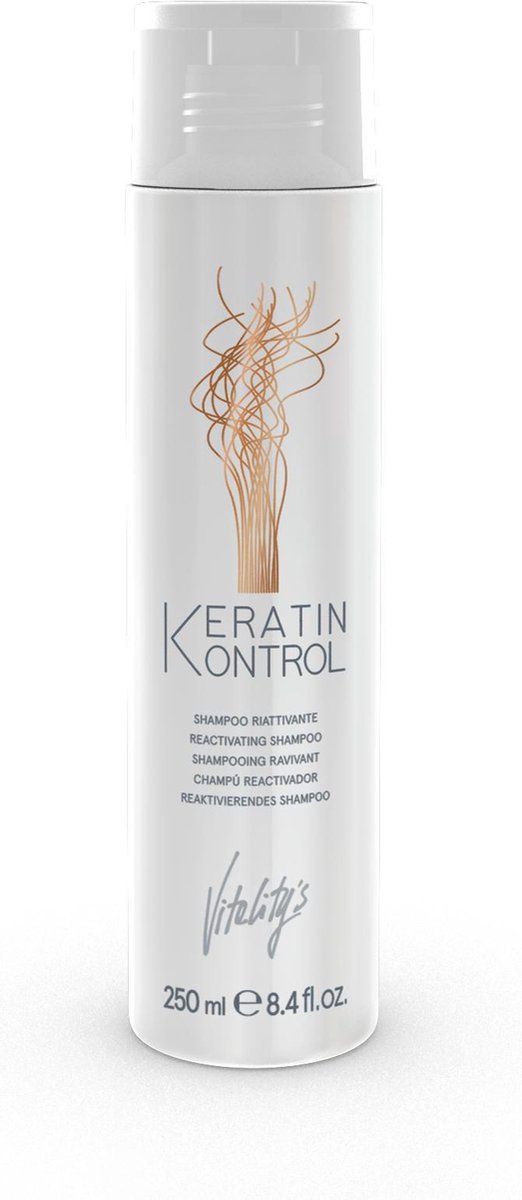 Vitality's Keratin Kontrol Reactivating shampoo Vrouwen Zakelijk 250 ml
