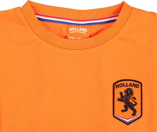 Katoenen oranje heren t-shirt - maat L - maat L | bol.com